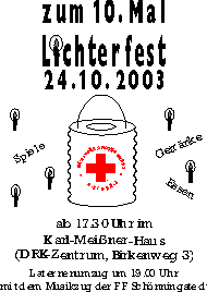 Lichterfest 2003