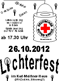 Lichterfest 2012